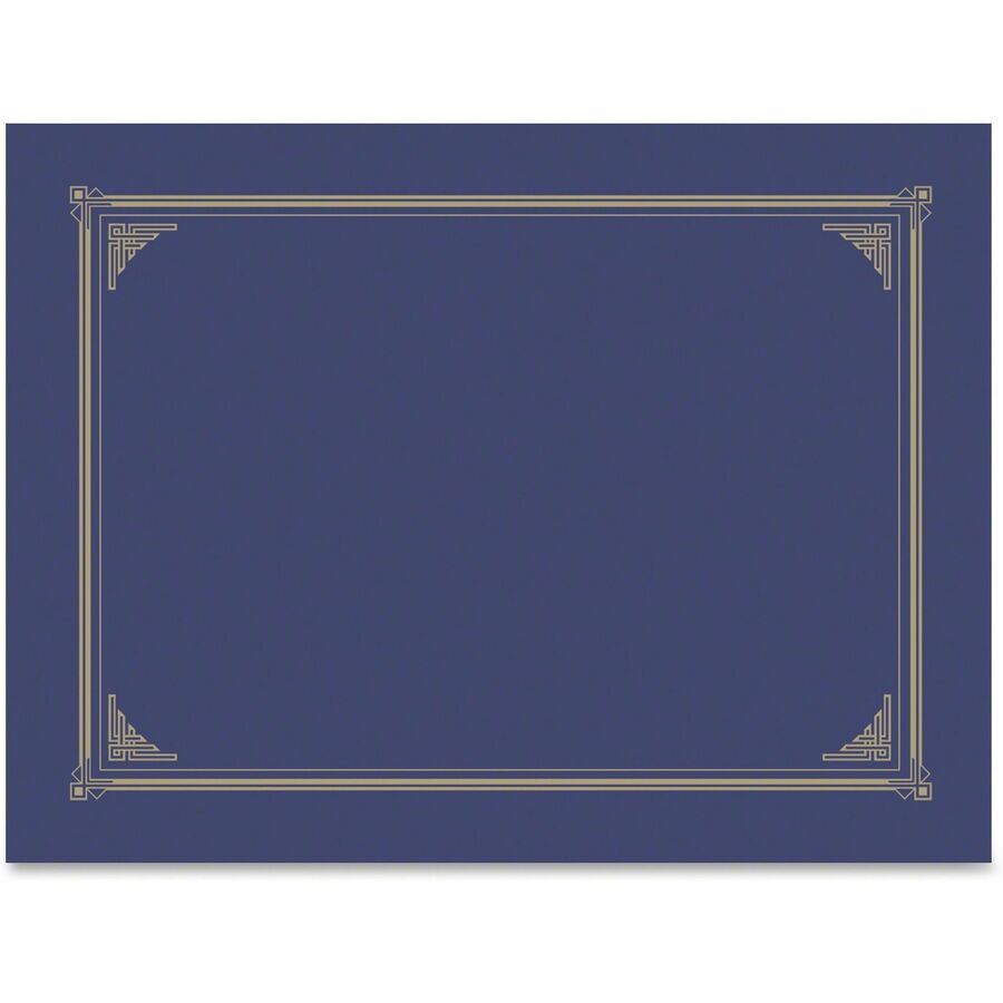 45 Pack Gold Foil Blank Certificate Paper 8.5'' x 11'' for