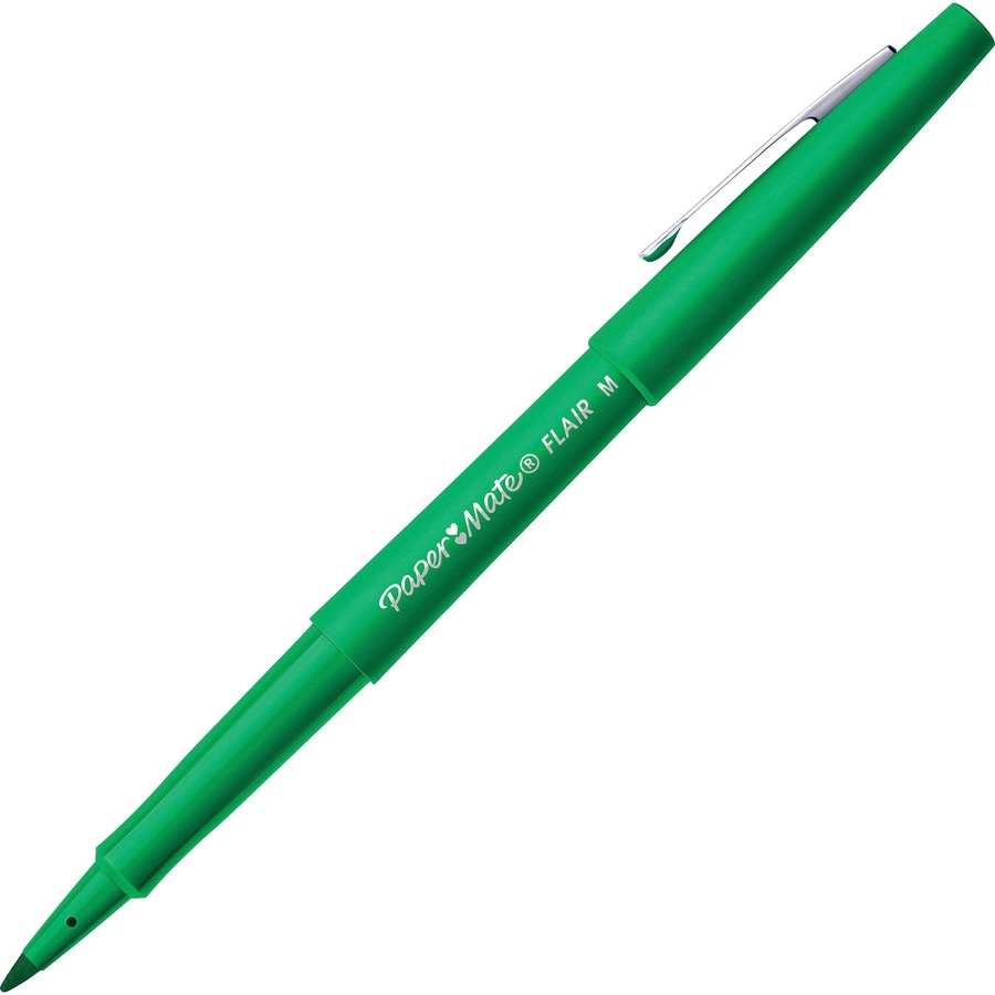 Paper Mate Flair Lime Felt Tip Pen Medium Point Guard