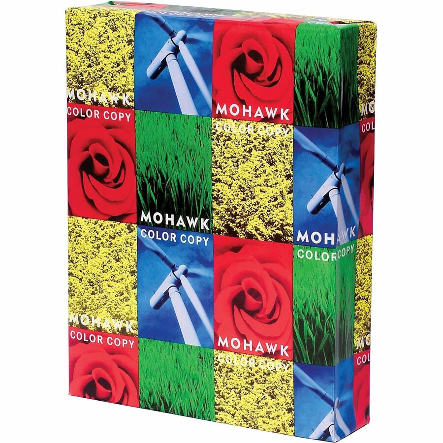 Mohawk Color Copy 100% Recycled Paper, White - 500 Sheets