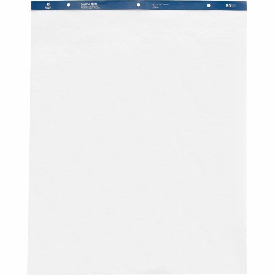 24 x 32 Eco-Friendly Recycled Chart Pad - Unruled
