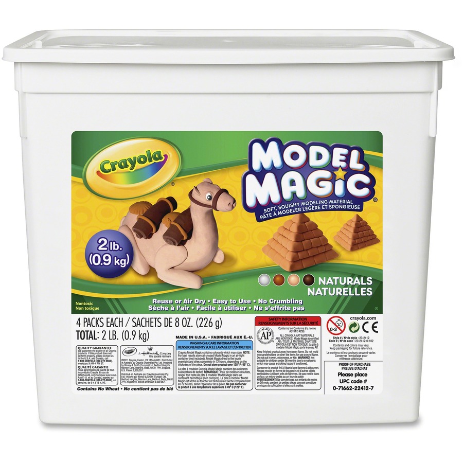 Crayola 2 lbs Model Magic Modeling Compound, Natural