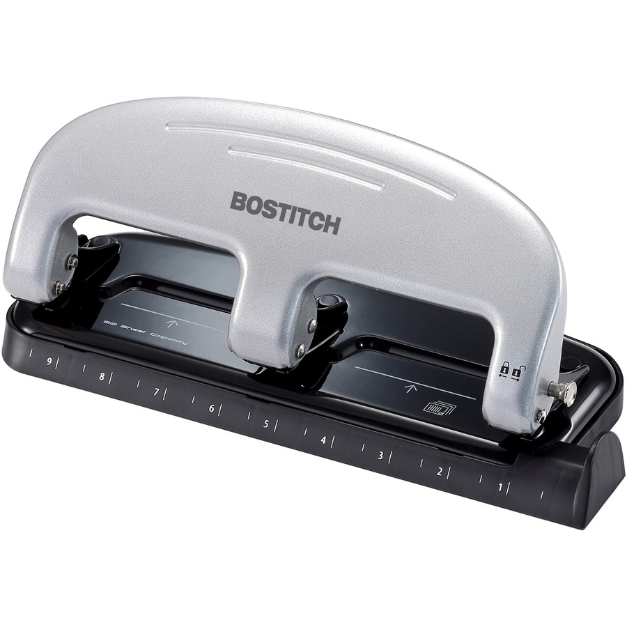 Swingline SmartTouch Low-Force 3-Hole Punch - 3 Punch Head(s