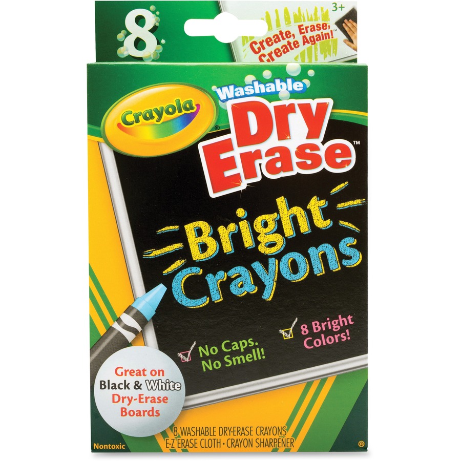 Crayola Classpack Regular Crayons, 8 Colors, 800/BX, Assorted