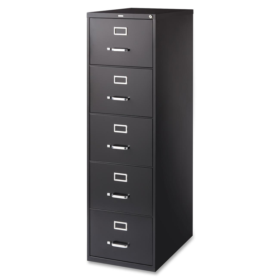 Hid17792 Hirsh File Cabinet 5 Drawer 18 X 26 5 X 61 4 5 X Drawer S For File Legal Vertical Locking Drawer Rust Proof Black Steel Aluminum Recycled Office Supply Hut