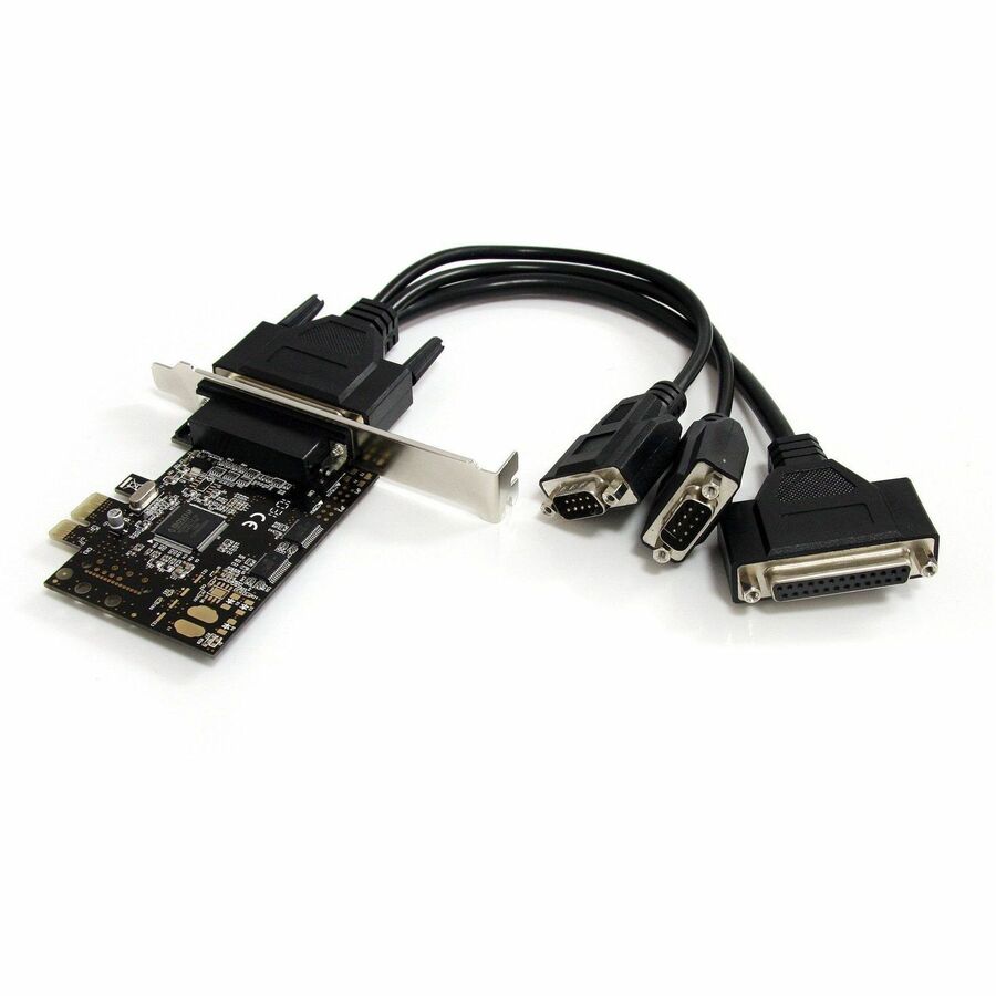 StarTech.com 2S1P PCI Express Serial Parallel Combo Card - Add a