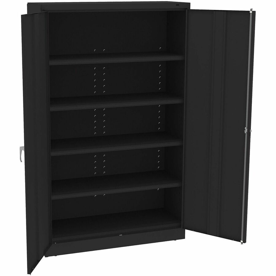 KABAブラック38 Tennsco Black Jumbo Storage Cabinet - 48