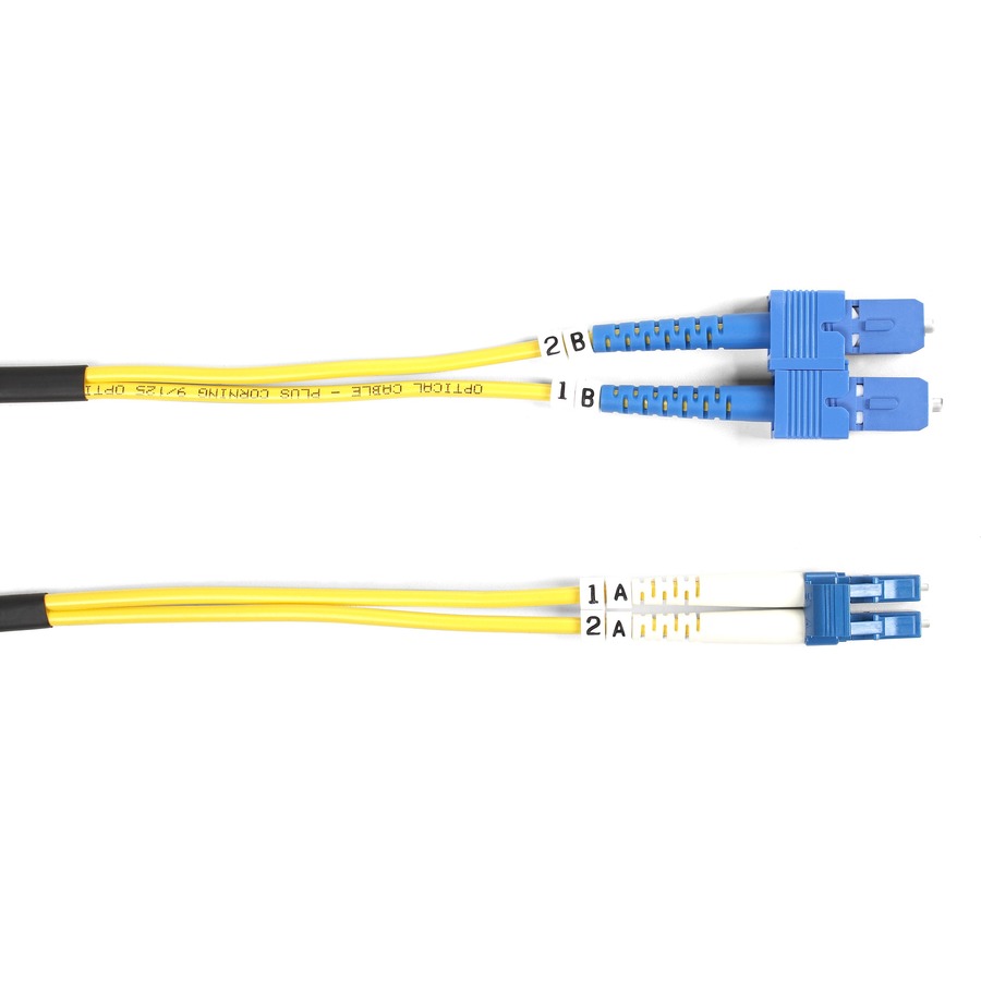 Black Box Fiber Optic Duplex Patch Network Cable - 16.40 ft Fiber 