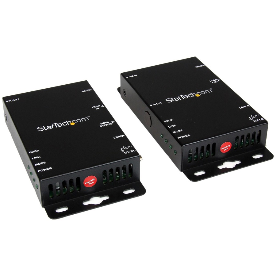 StarTech.com Multi-Input HDBaseT Extender Kit with Built-In Switch and  Video Scaler - DisplayPort HDMI and VGA Over CAT6 or CAT5e - Connect four  video sources to a remote HDMI display over CAT5e/CAT6