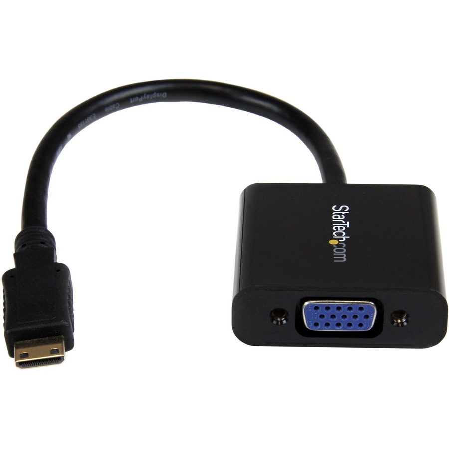 VA-HDMI-VGA, HDMI to VGA Adapter Converter with Audio, Male/Female