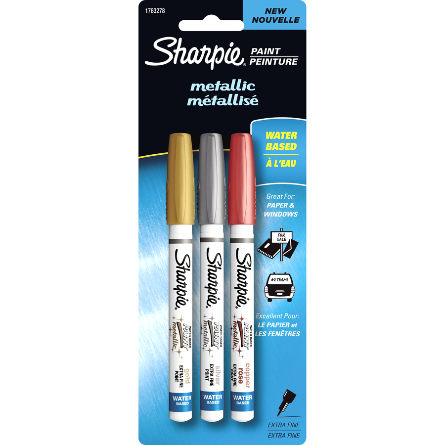Sharpie WaterBased Glitter Paint Marker Extra Fine Marker Point