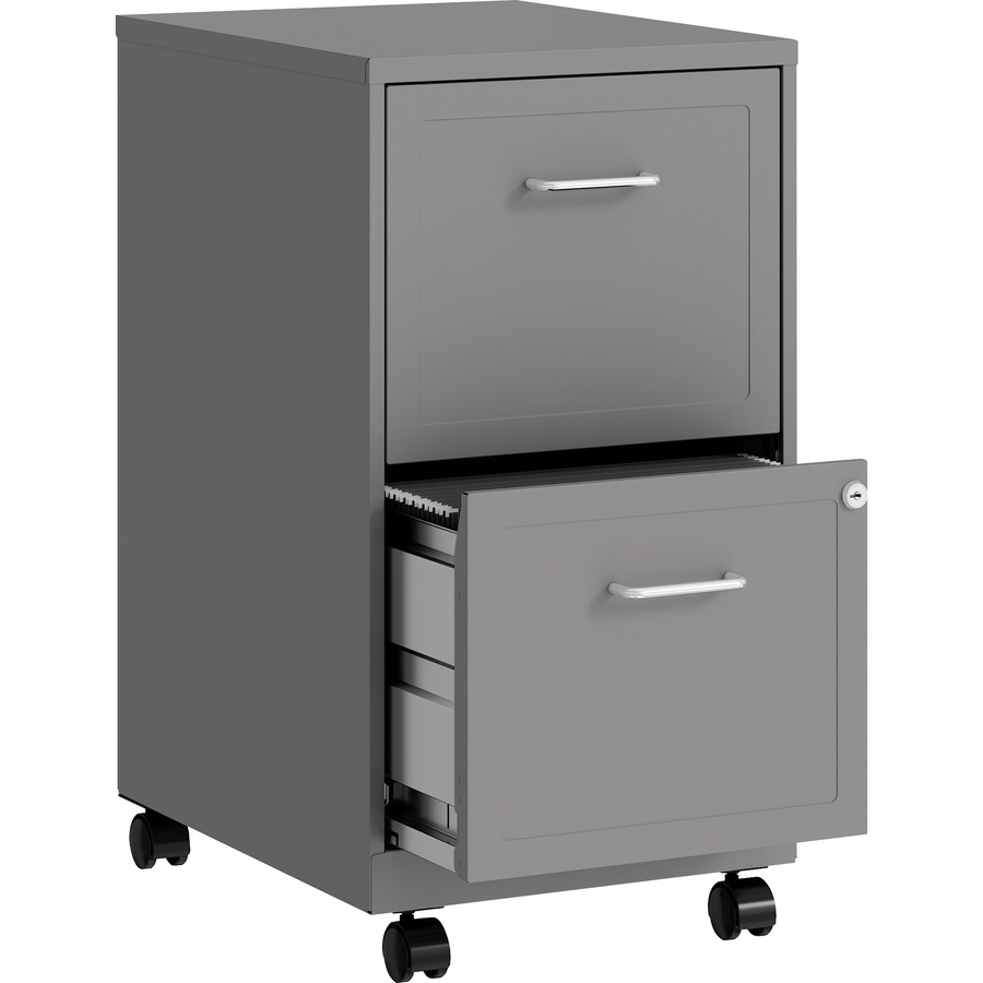 Lorell Soho 18 2 Drawer Mobile File Cabinet 14 3 X 18 X 24 5