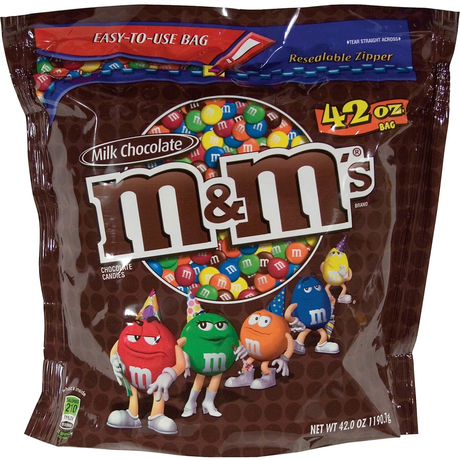 M&M's Plain Milk Chocolate Candies; MRS SN32438