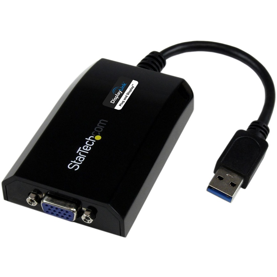 StarTech.com USB 3.0 to HDMI and VGA Adapter, 4K/1080p USB Type-A Dual  Monitor Multiport Adapter Converter, External Video Graphics Card for  Multiple Screens, Multi Display USB Adapter - USB 3.0 to HDMI