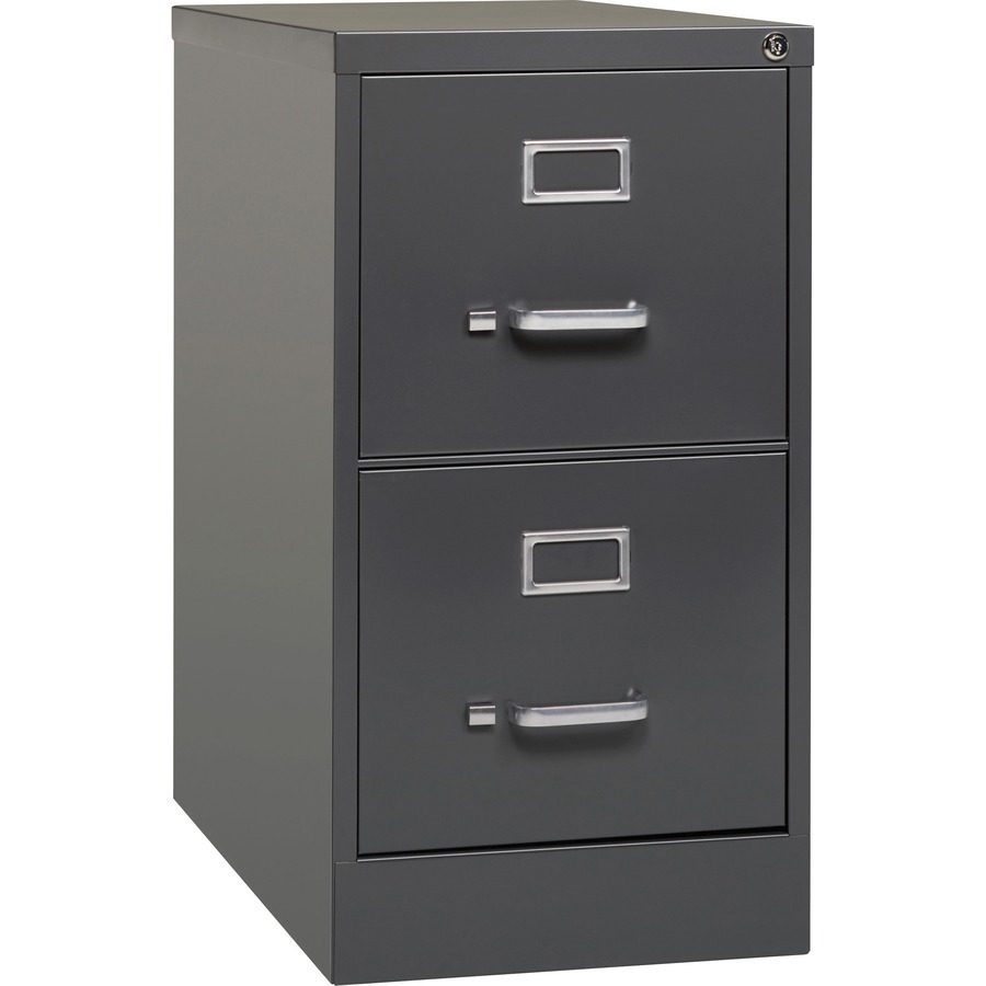 Llr66911 Lorell 26 1 2 Vertical File Cabinet 2 Drawer 15 X 26 5 X 28 4 2 X Drawer S For File Letter Vertical Drawer Extension Security Lock Label Holder
