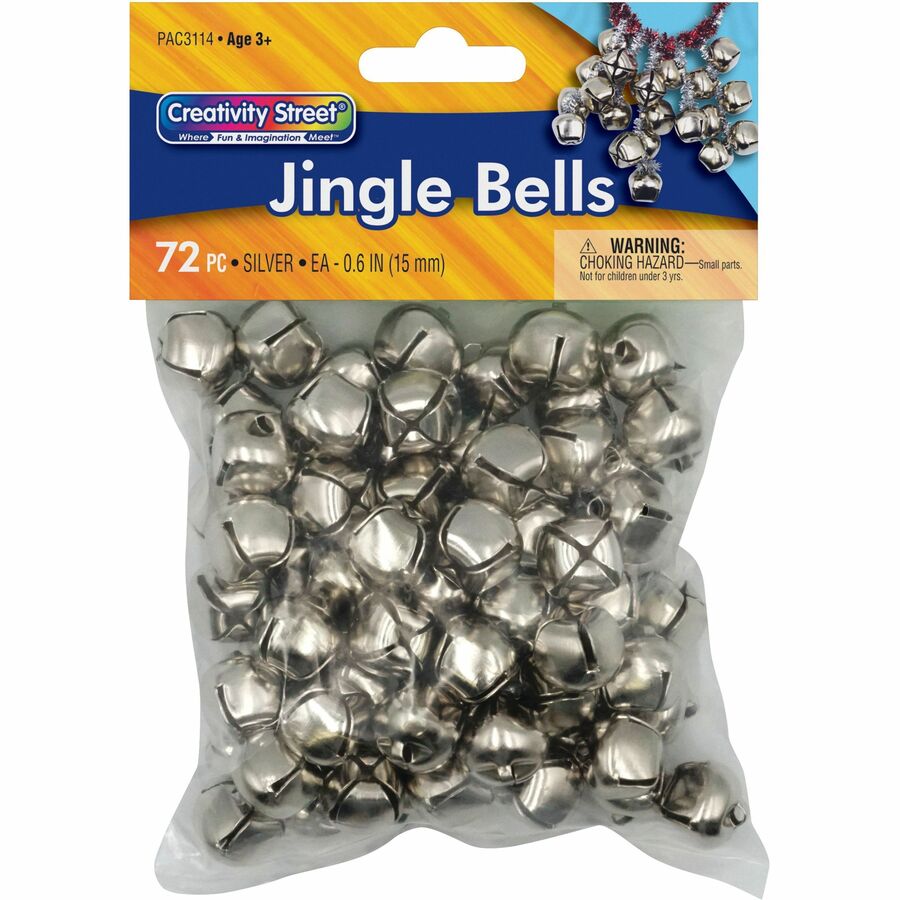 Jingle Bells Silver 24 Bells 15mm