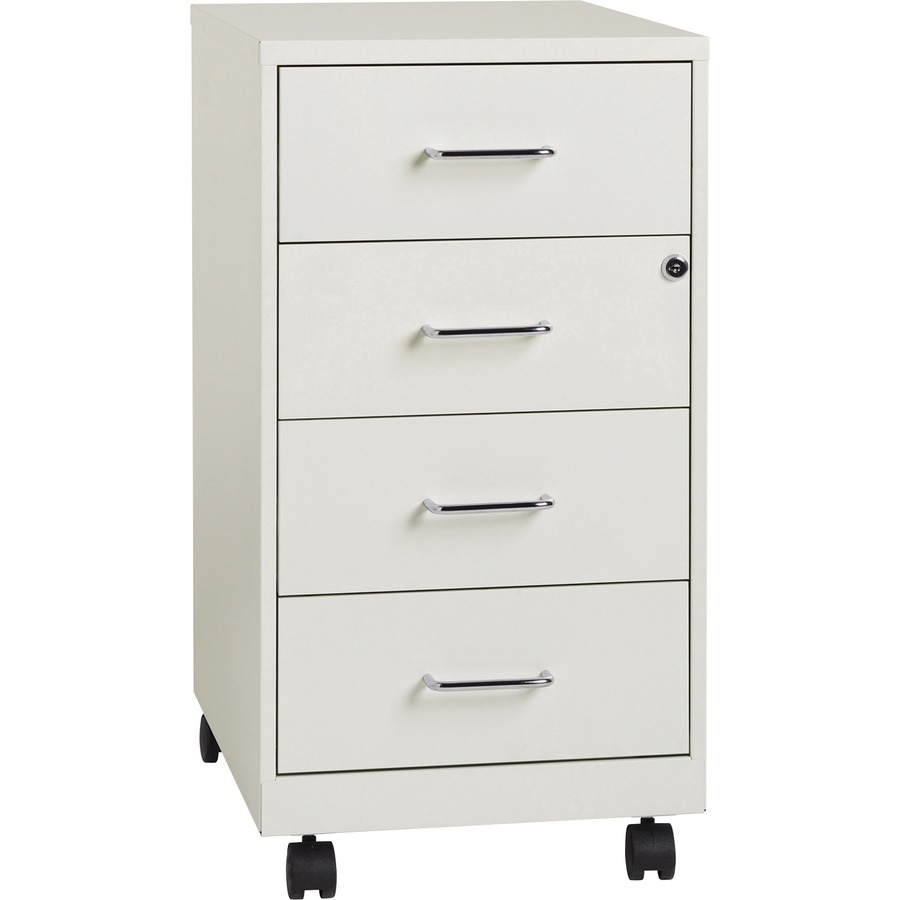 Lorell 4 Drawer 26 1 2 Mobile Storage Cabinet Zerbee