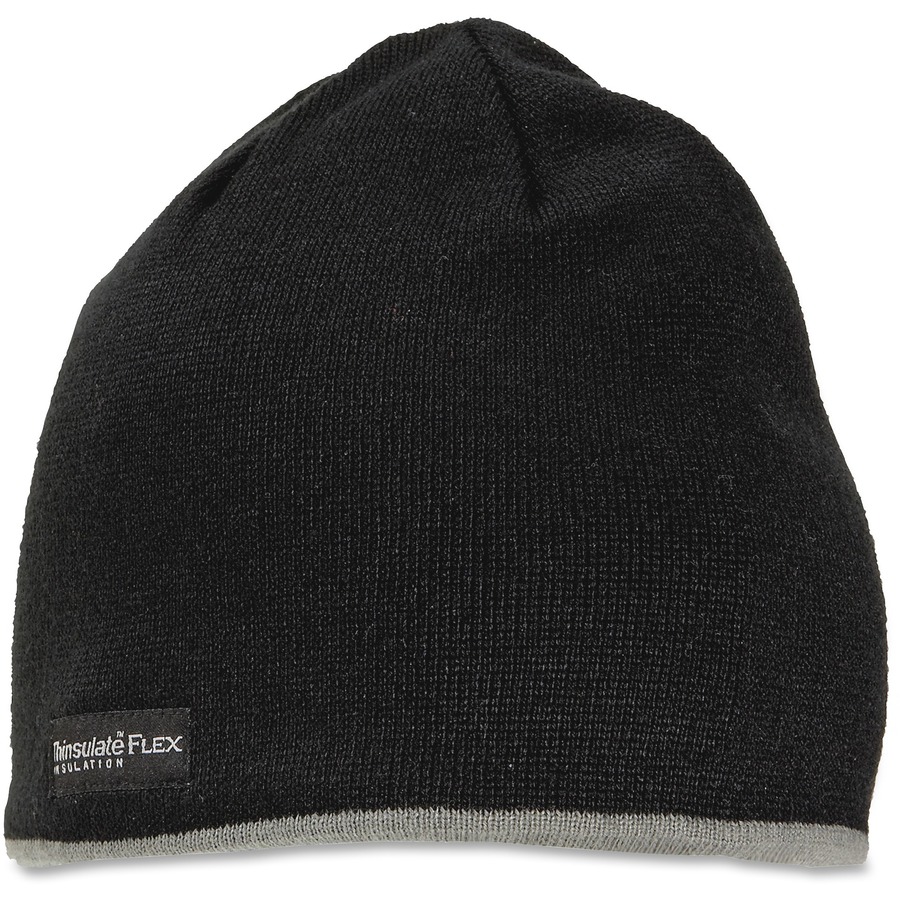 Ergodyne N-Ferno Knit Cap - Fleece, Acrylic - Black - ASE Direct