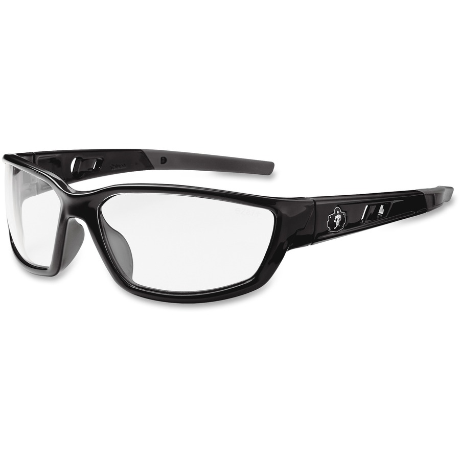 Ergodyne Kvasir Clear Lens Safety Glasses - Medium Size