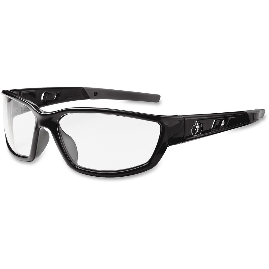 UVA/ UVB Sunglasses- Clear Black