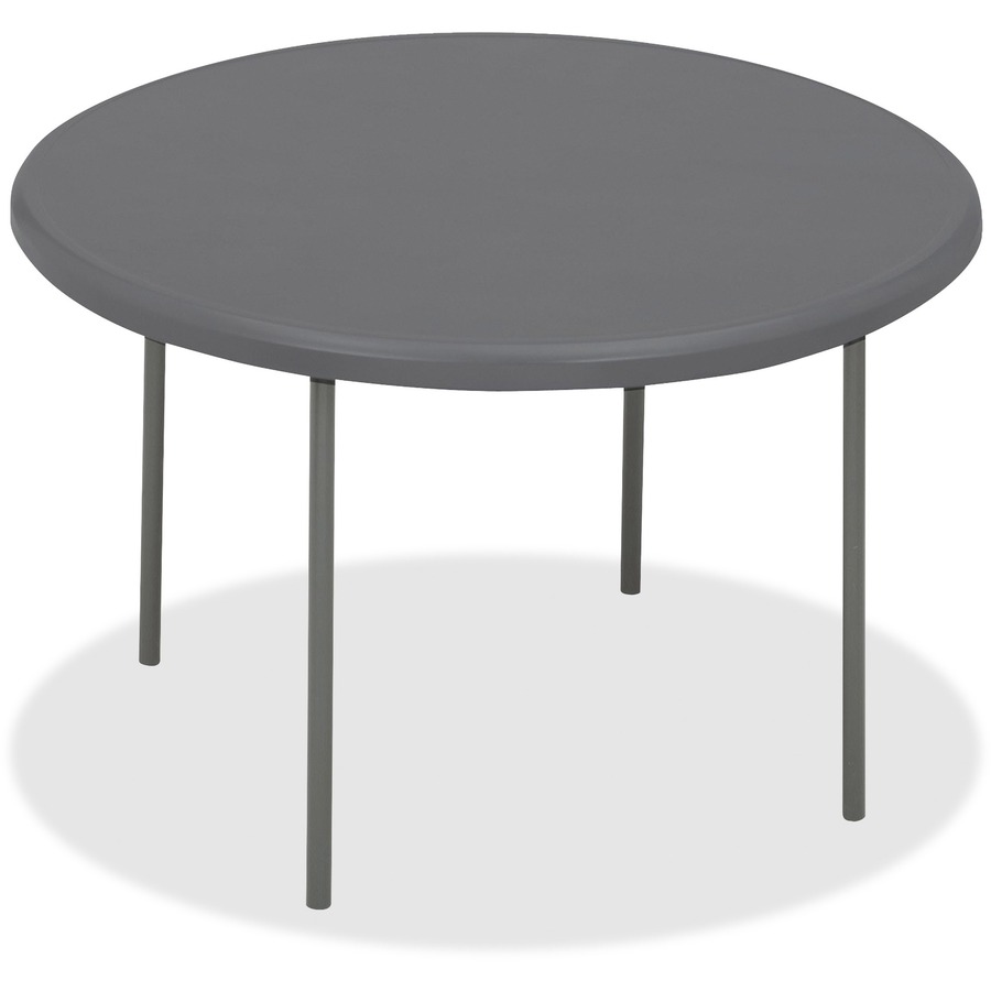 Iceberg IndestrucTable TOO Folding Table - Round Top - Four Leg
