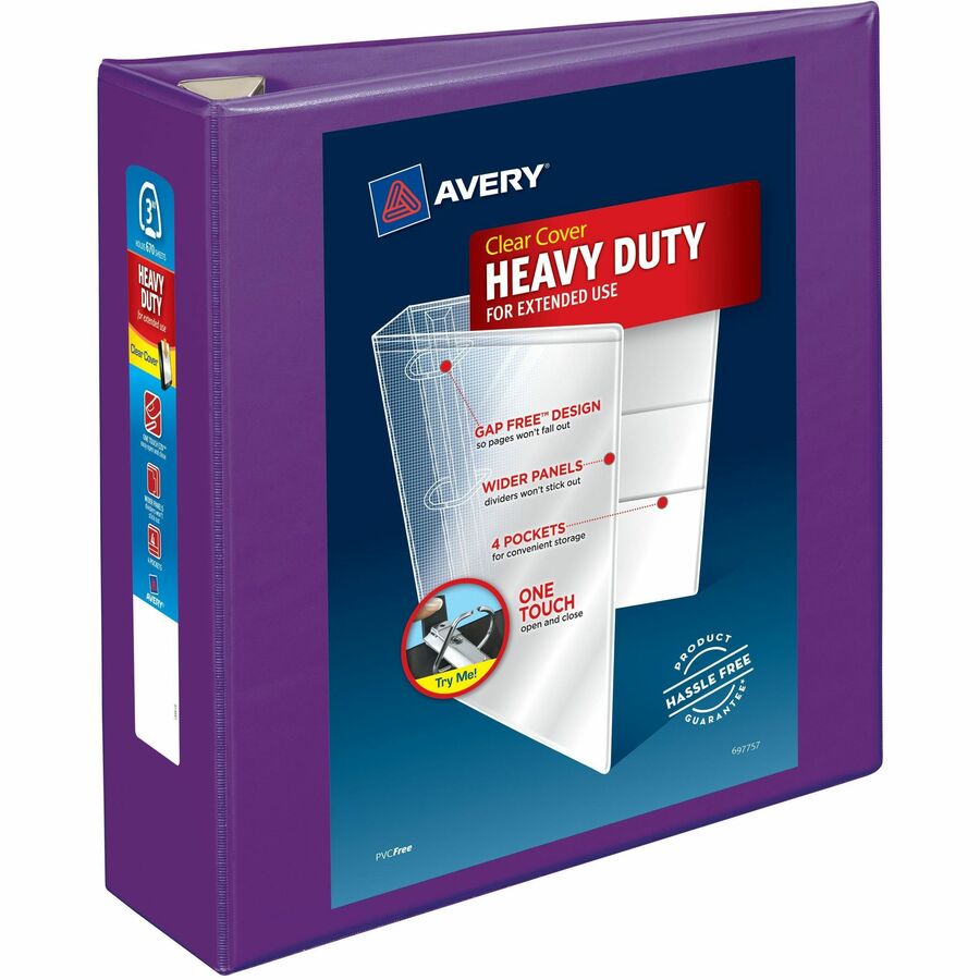 AVE79810 - Avery® Heavy-Duty View Purple 3