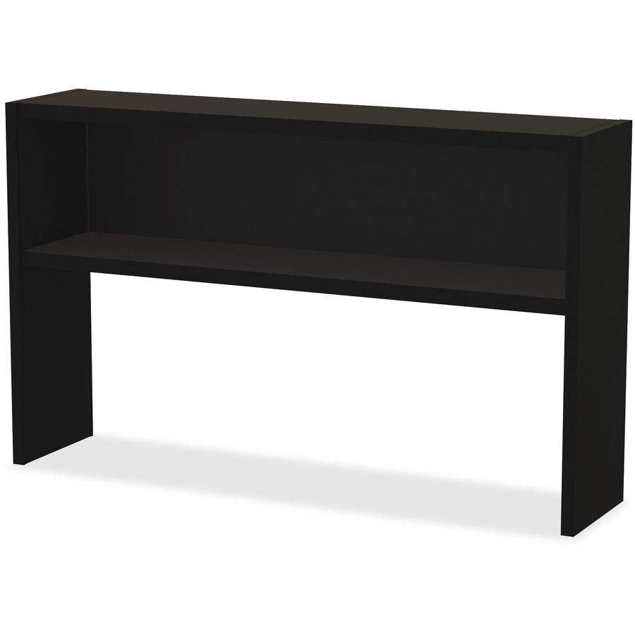 Llr79169 Lorell Modular Desk Series Black Stack On Hutch 60