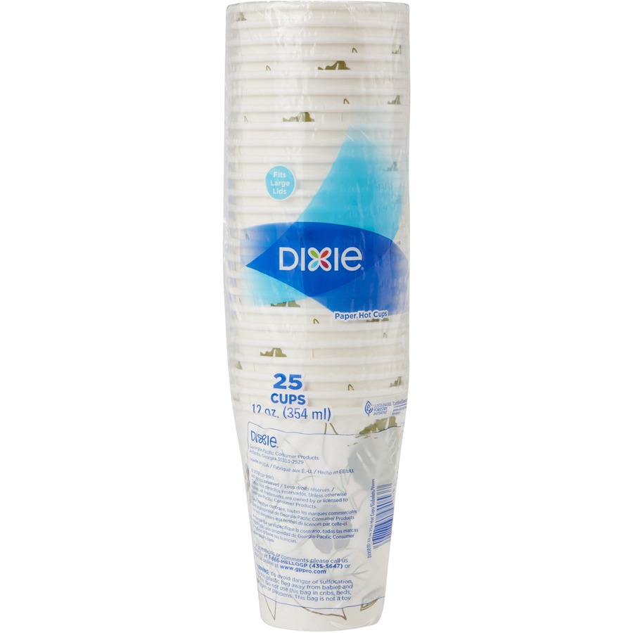 Dixie 12 oz Hot/Cold Cups