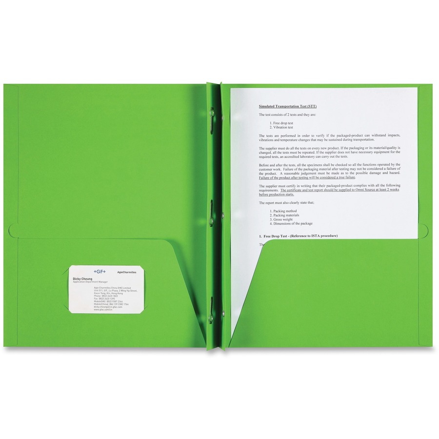 Green Cover Paper in Any Size & Weight