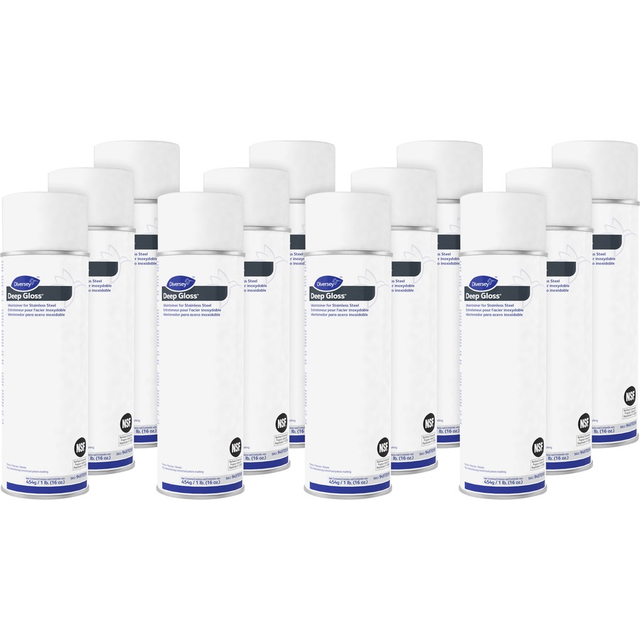 Diversey Deep Gloss Stainless Steel Maintainer ReadyToUse Aerosol