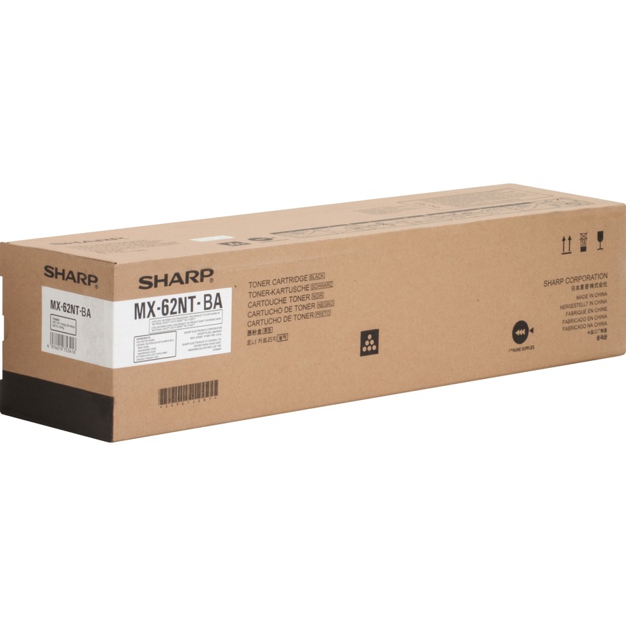 Sharp MX62NTBA Original Toner Cartridge - Laser - High SHRMX62NTBA, SHR ...