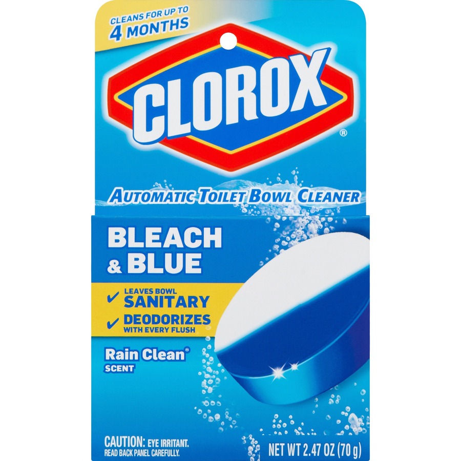 CLO30176CT - Clorox Ultra Clean Toilet Tablets Bleach & Blue - Tablet ...