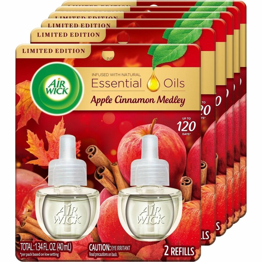 Air Wick Life Scents Scented Oil Warmer Refill 0.67 Oz Paradise Retreat  Pack Of 2 - Office Depot