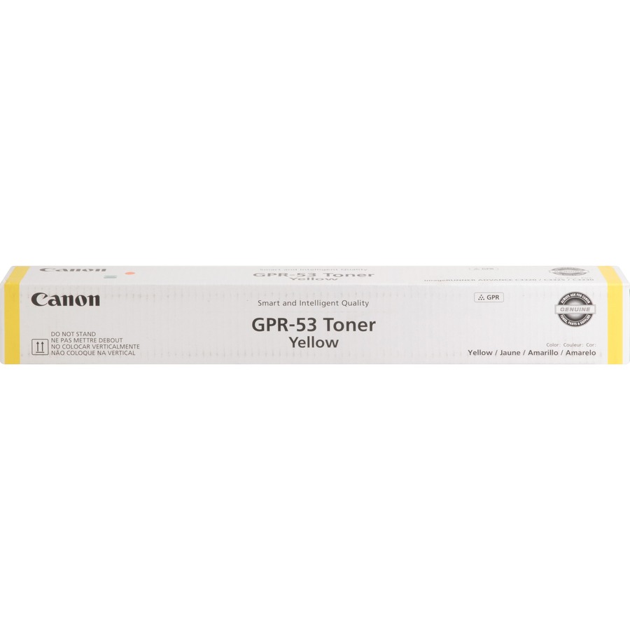 Canon GPR-53 Original Laser Toner Cartridge Yellow Each Zerbee
