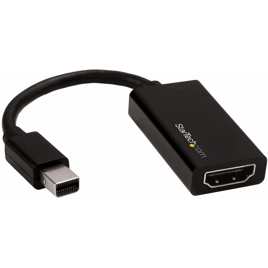 sikkerhed Atomisk smør StarTech.com Mini DisplayPort to HDMI Adapter, Active Mini DP 1.4 to HDMI  2.0 Video Converter for Monitor/Display, 4K 60Hz, mDP to HDMI - Active Mini  DisplayPort to HDMI adapter dongle - 4K