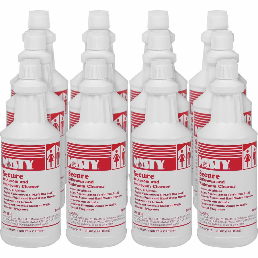 AMR1038801 MISTY Secure Bathroom/Washroom Cleaner Liquid 32 fl oz