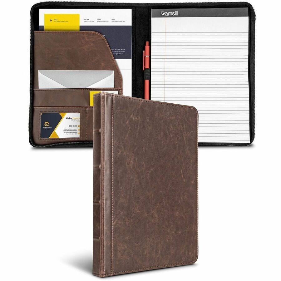 Samsill Letter Pad Folio - 8 1/2