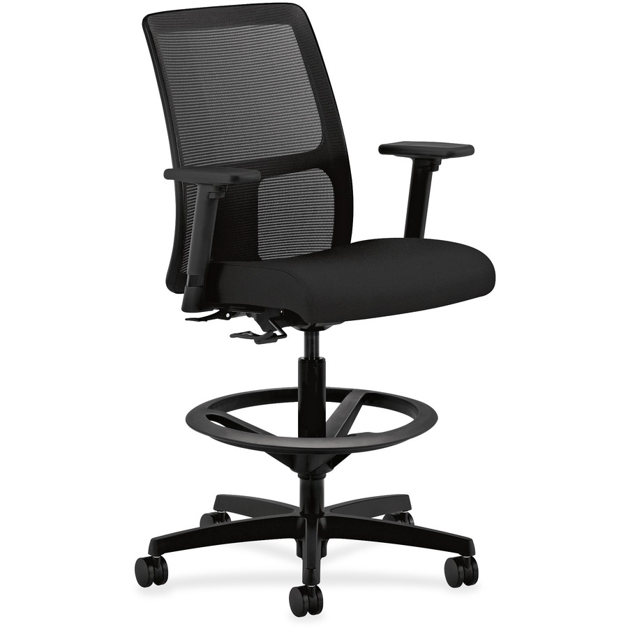 Hon Ignition Task Stool 5 Star Base Black 27 5 Width X 27 5