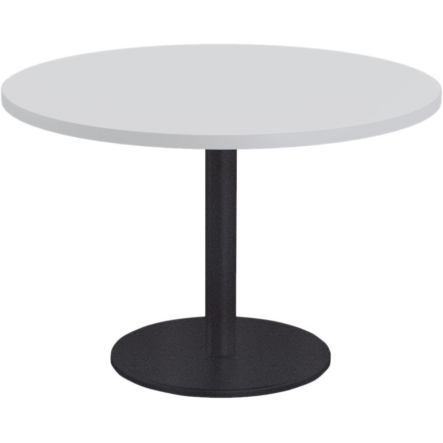 Sctcant42bhgr Special T 1d Cantina Table Light Gray Round Top Black Round Base X 42 Table Top Diameter 42 Height Assembly Required Office Supply Hut