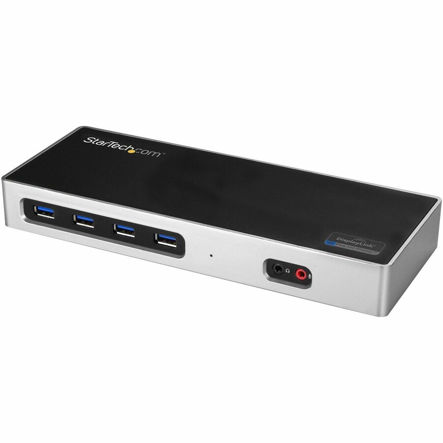 StarTech.com USB-C / USB 3.0 Docking Station - Compatible with Windows /  macOS - Supports 4K Ultra HD Dual Monitors - USB-C - Six USB Type-A Ports -  DK30A2DH - Dual Monitor
