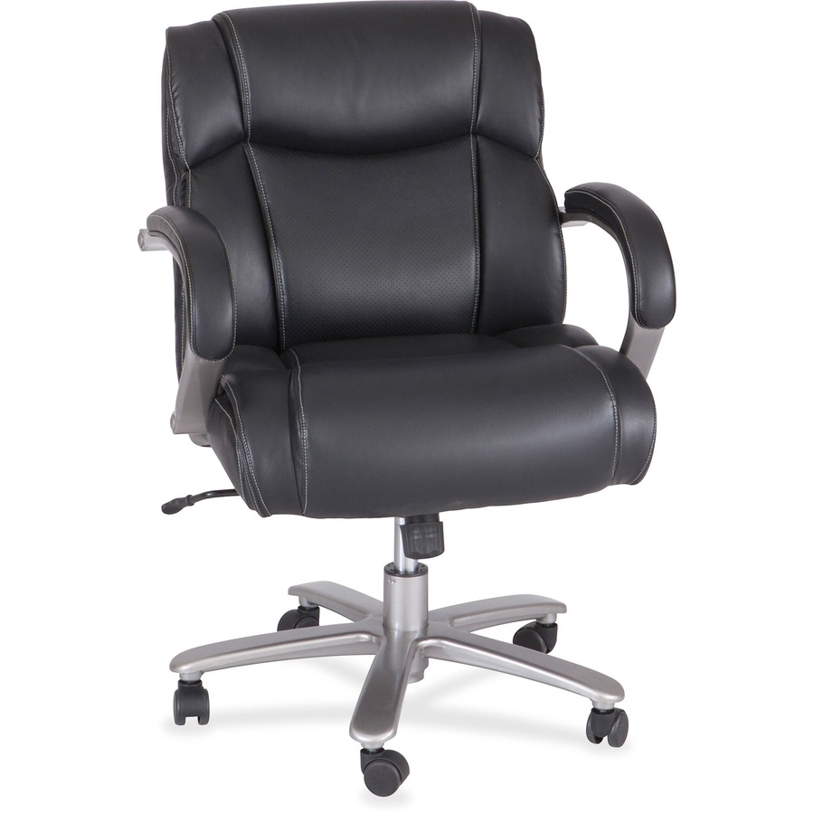 350lb Heavy Duty office chair executive Memory Foam Bonded leather