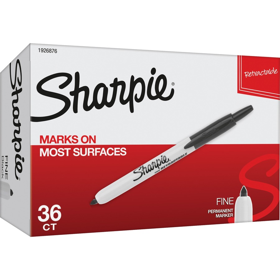 Sharpie Fine Point - marker - red (pack of 12)