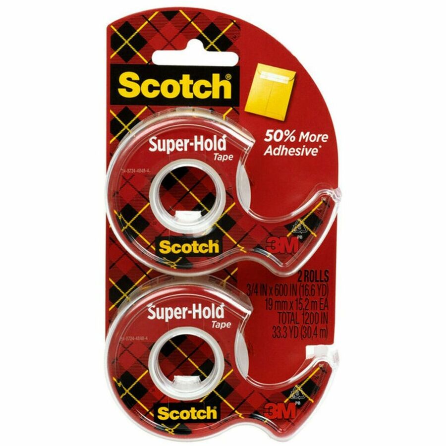 Scotch Super-Strength Packaging Tape - 22.20 yd Length x 1.88