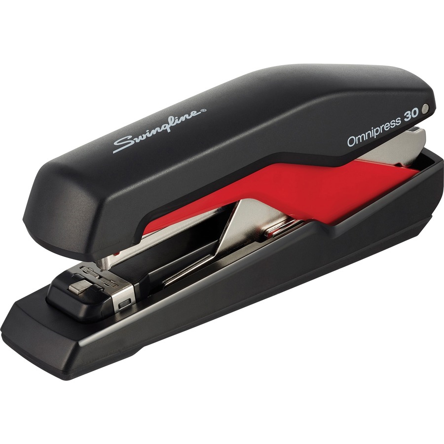 Swingline Stapler, 30 Sheet Capacity, 747 Business Stapler, Jam Free,  Metal, Rio Red (74736)