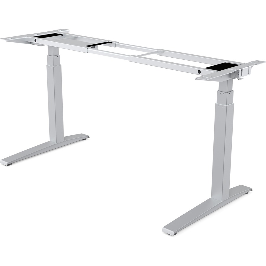 Fellowes Levado Height Adjustable Desk Base Silver T Shaped Base