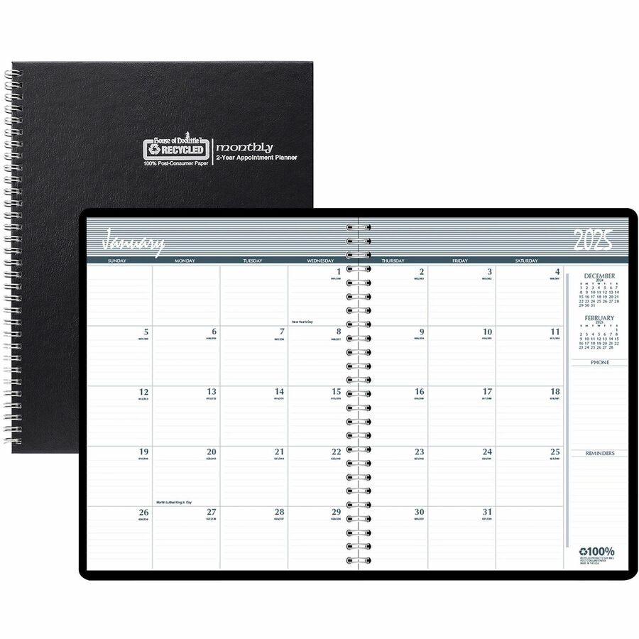 House Of Doolittle 2025 – 2025 Two Year Calendar Planner