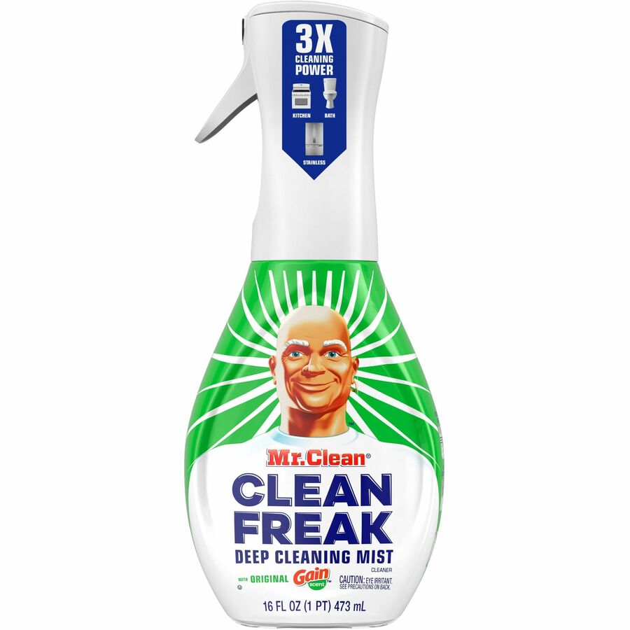 Freak, Wipe, Done  Mr. Clean Clean Freak Multi-Surface Spray