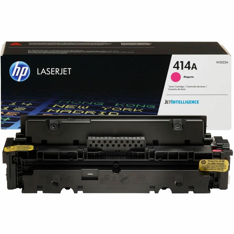 HP 414A (W2023A) Original Laser Toner Cartridge - Magenta - 1 Each ...
