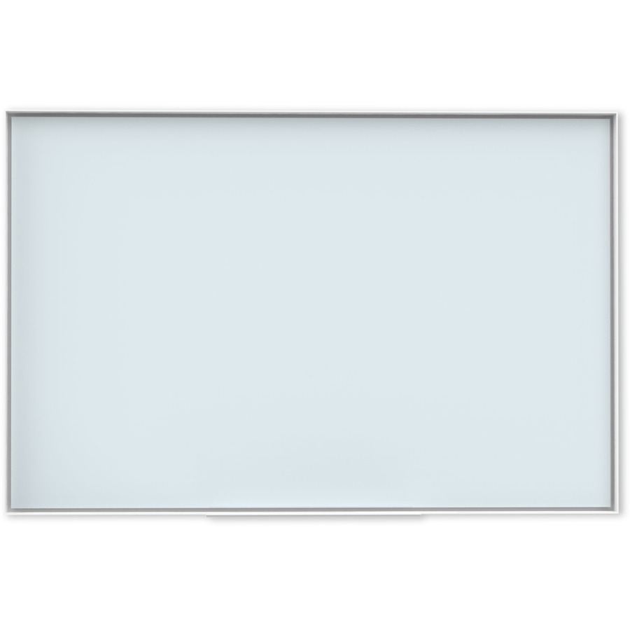Reviews for U Brands 47 in. x 35 in. Black Surface Frameless Glass Dry  Erase Board