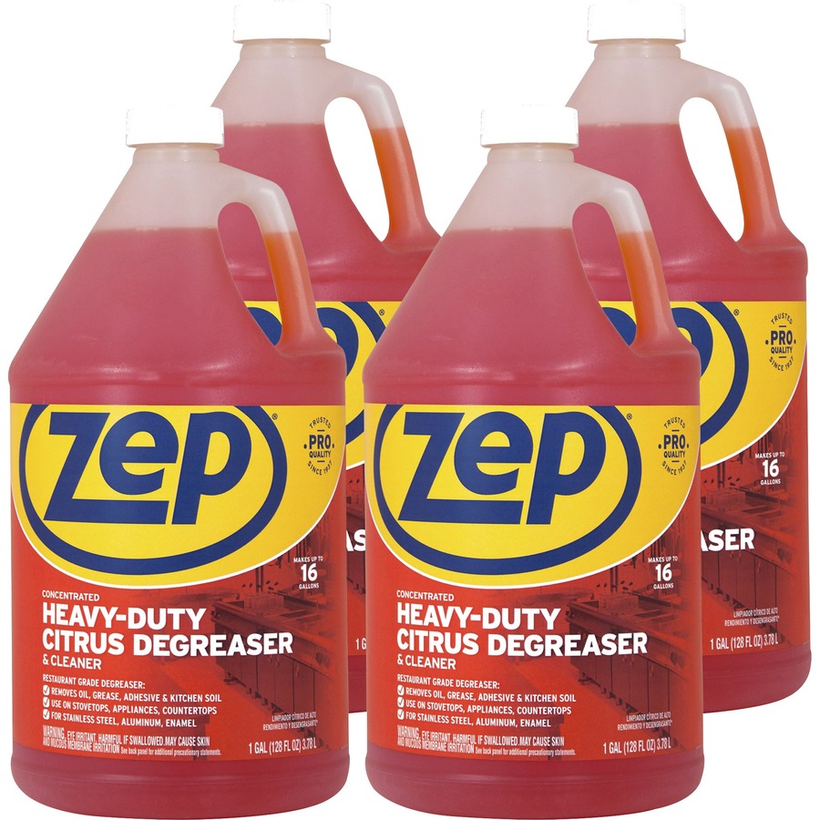 Zep Heavy-Duty Citrus Degreaser - Concentrate - Liquid - 128 fl oz