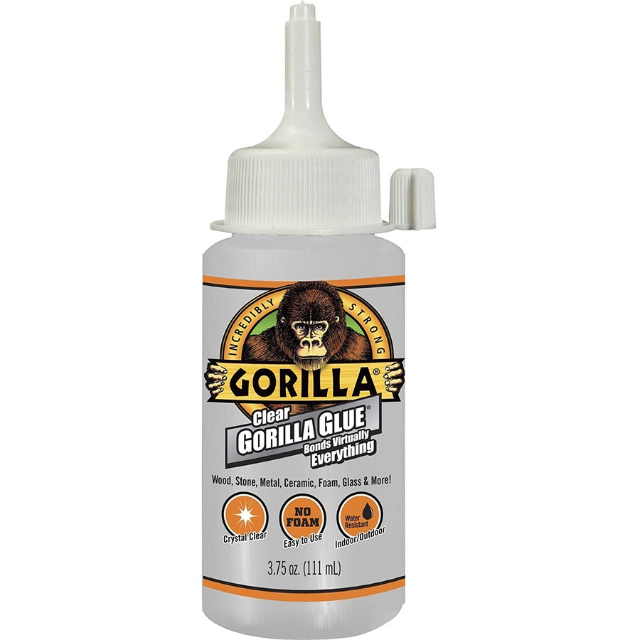 Gorilla Glue 3.75 oz Bottle Clear Gorilla Glue - 3.75 fl oz - Wood